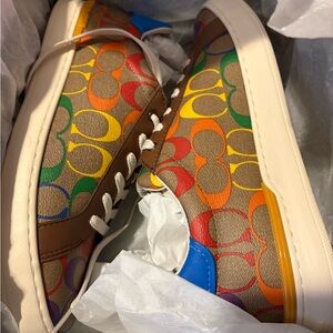 Coach Rainbow Sneakers